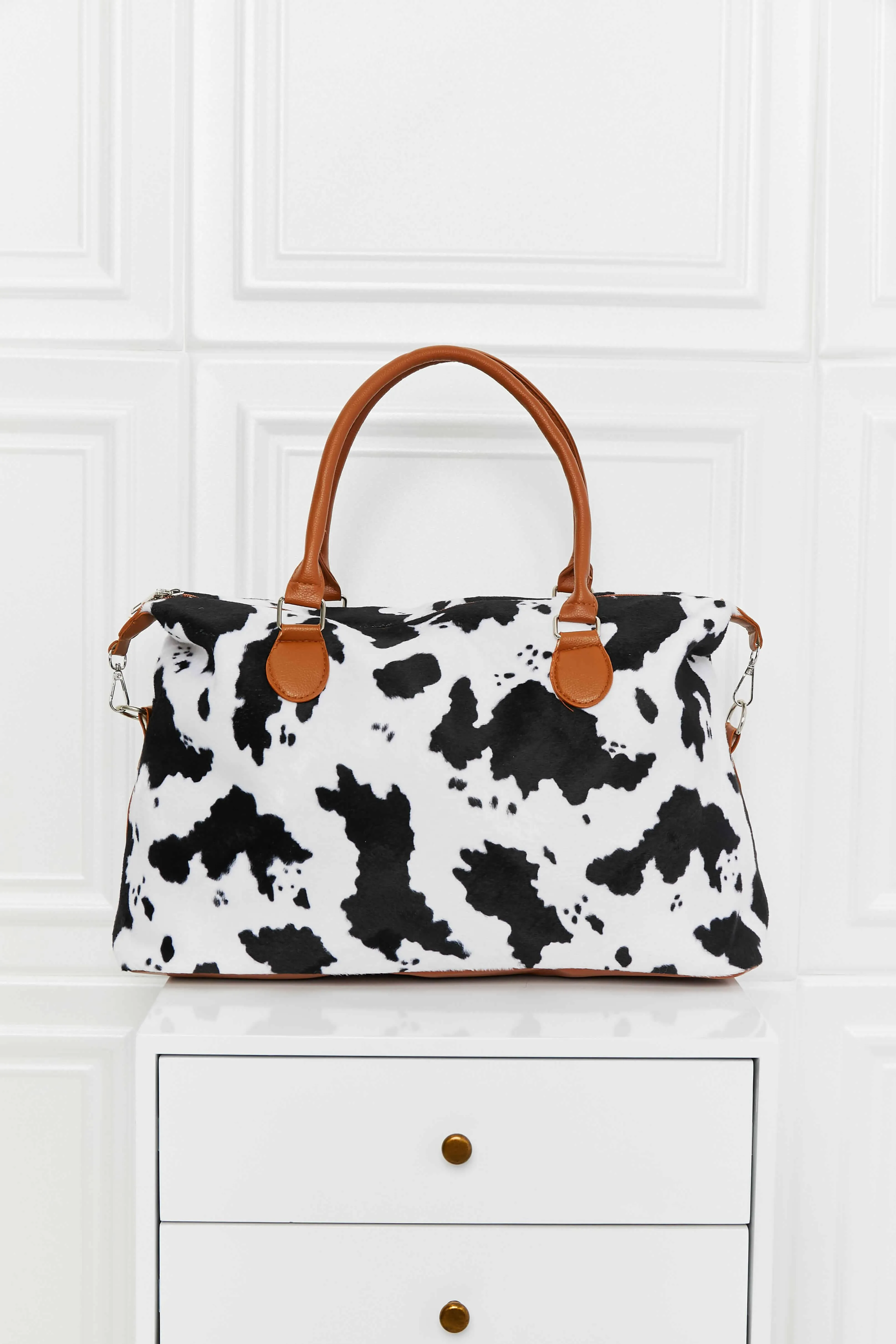 Animal Print Weekender Bag