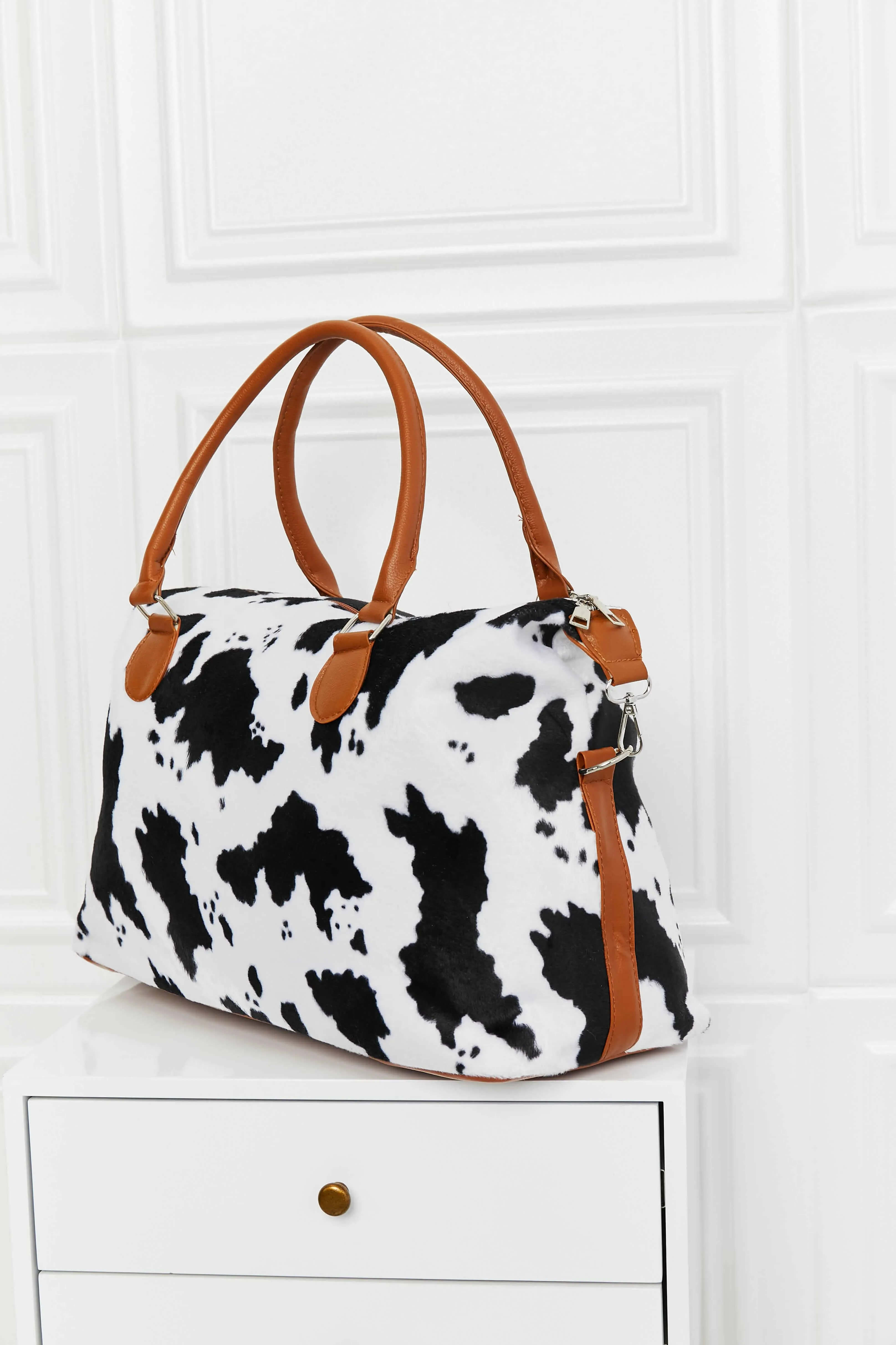 Animal Print Weekender Bag