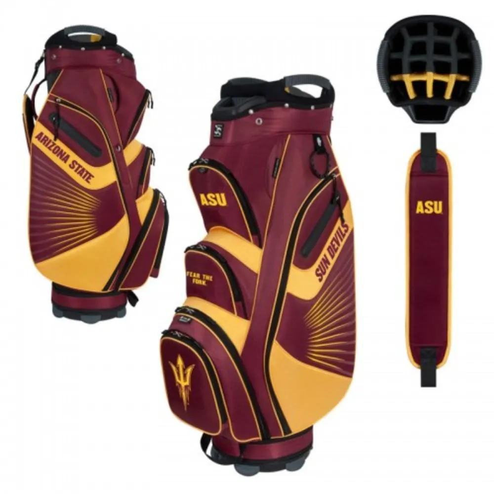 Arizona State Sun Devils WinCraft "The Bucket II" 14-Way Cooler Cart Golf Bag