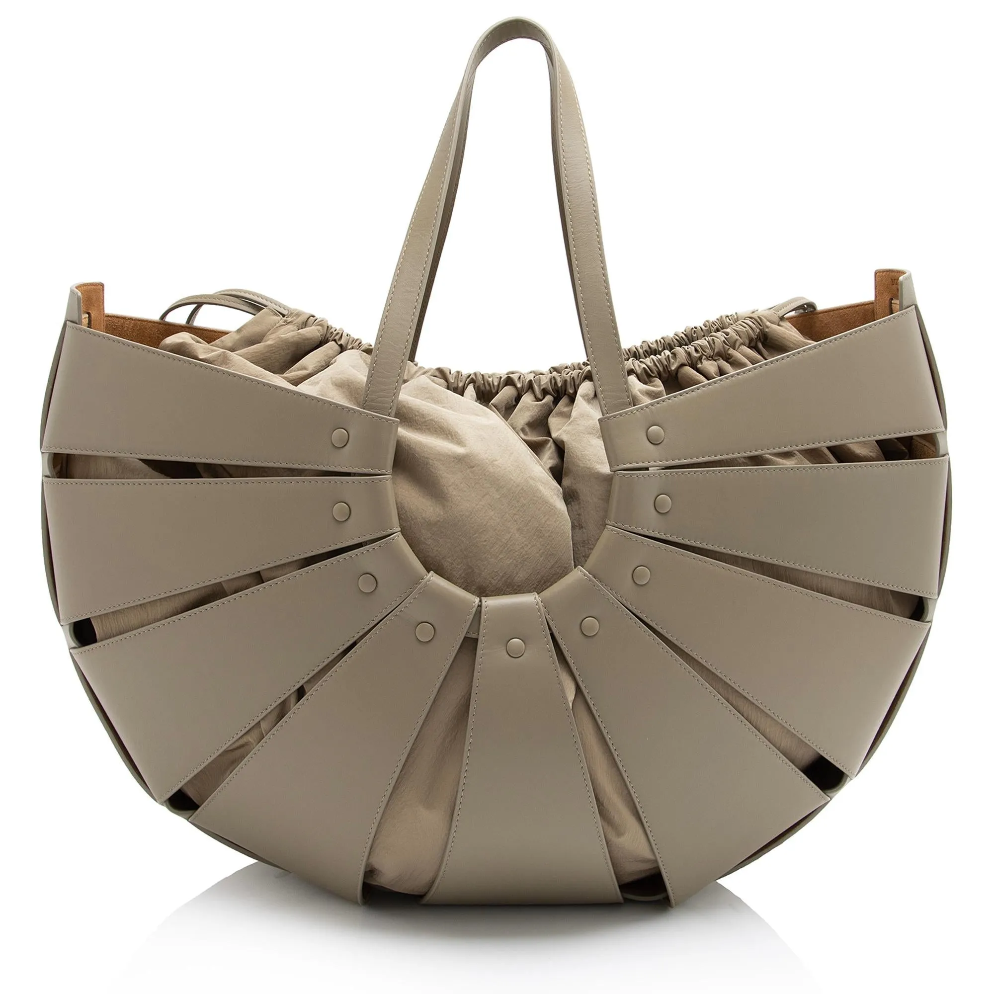 Bottega Veneta Calfskin The Shell Large Tote (SHF-23531)