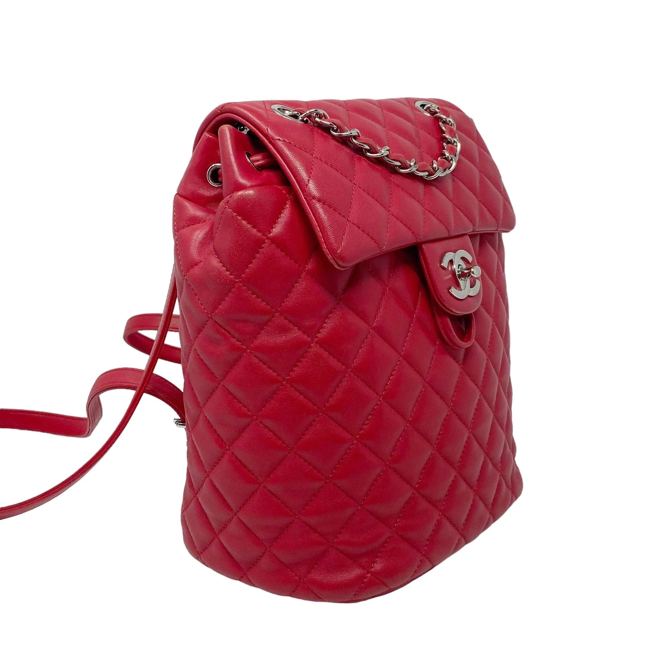 Chanel Red Urban Spirit Backpack