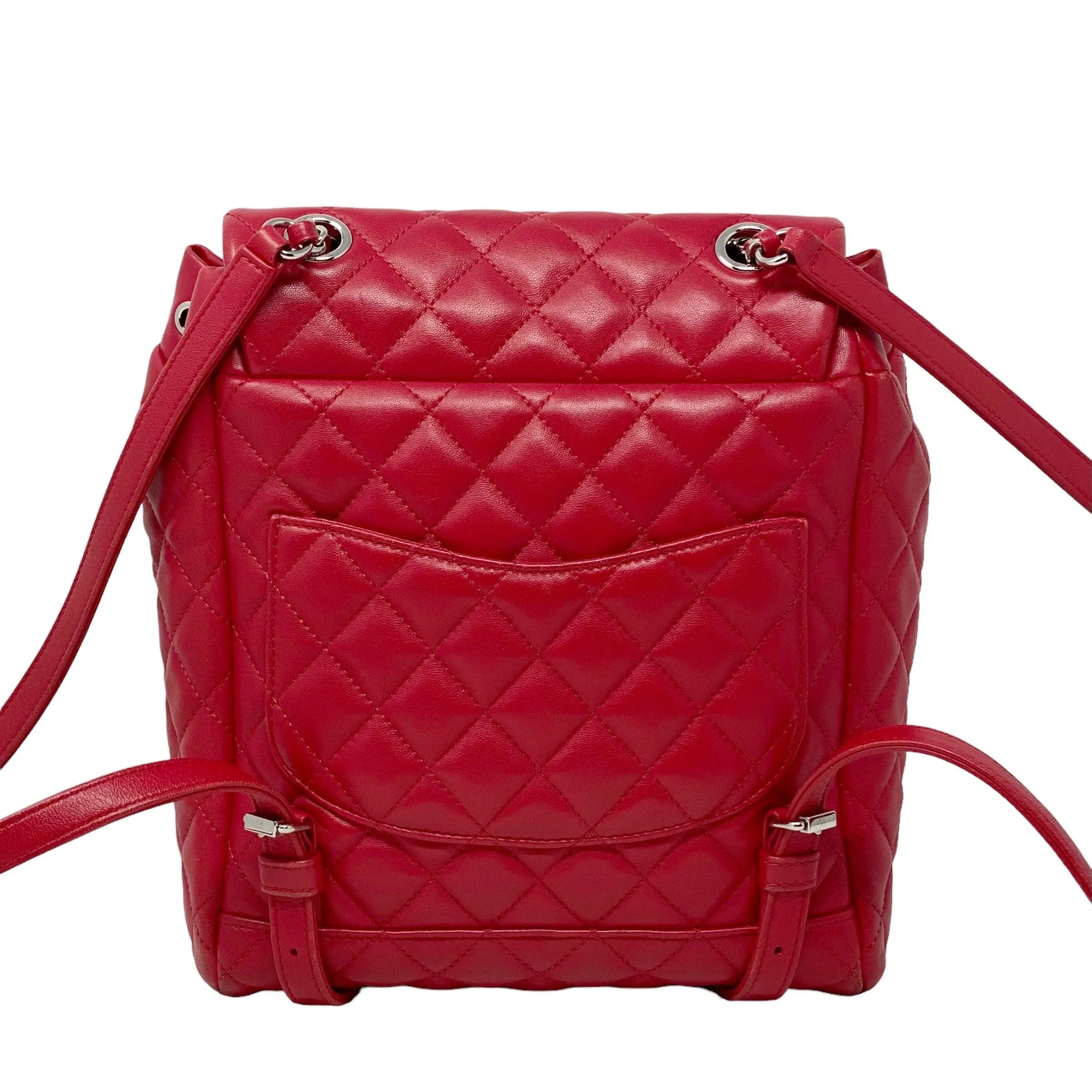 Chanel Red Urban Spirit Backpack