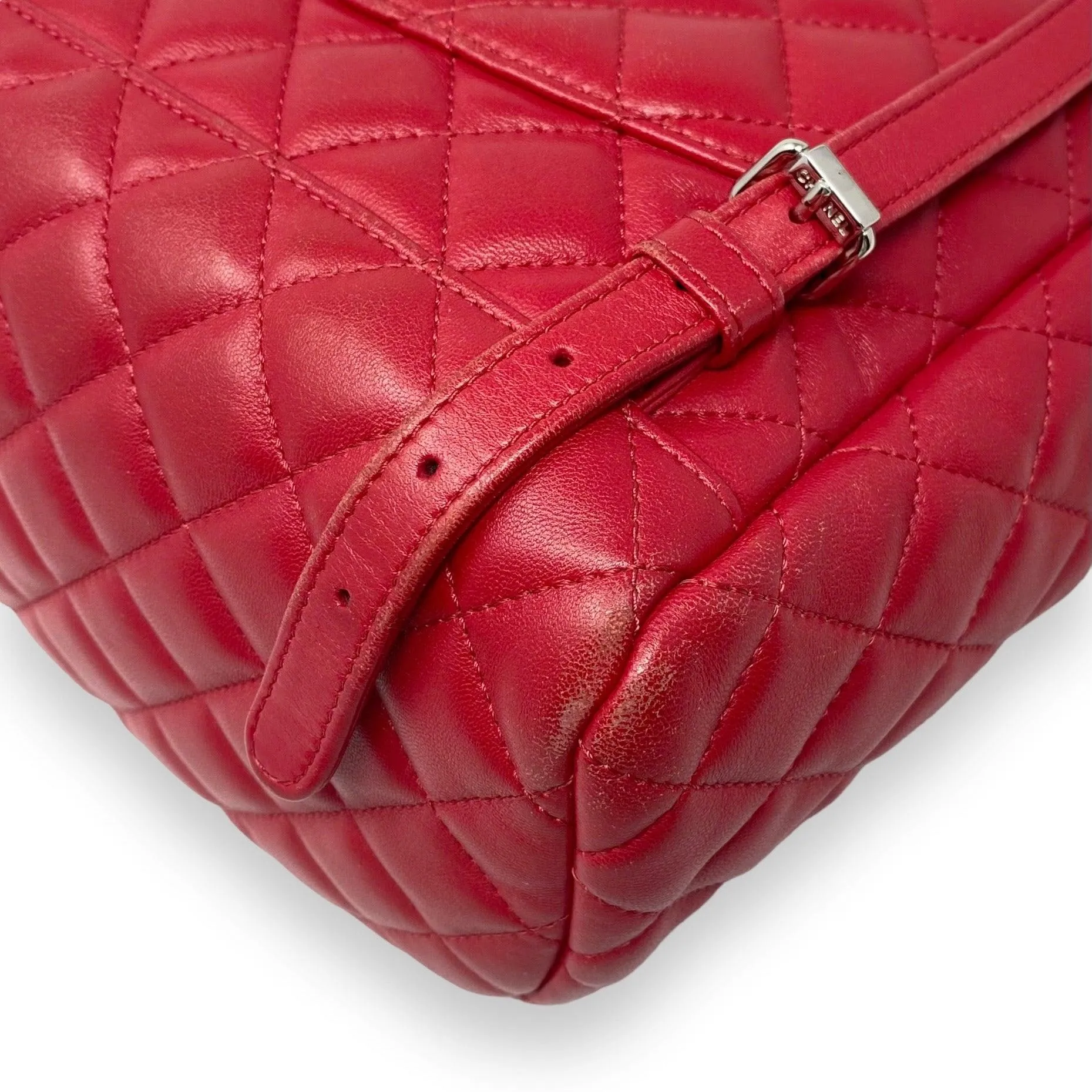 Chanel Red Urban Spirit Backpack