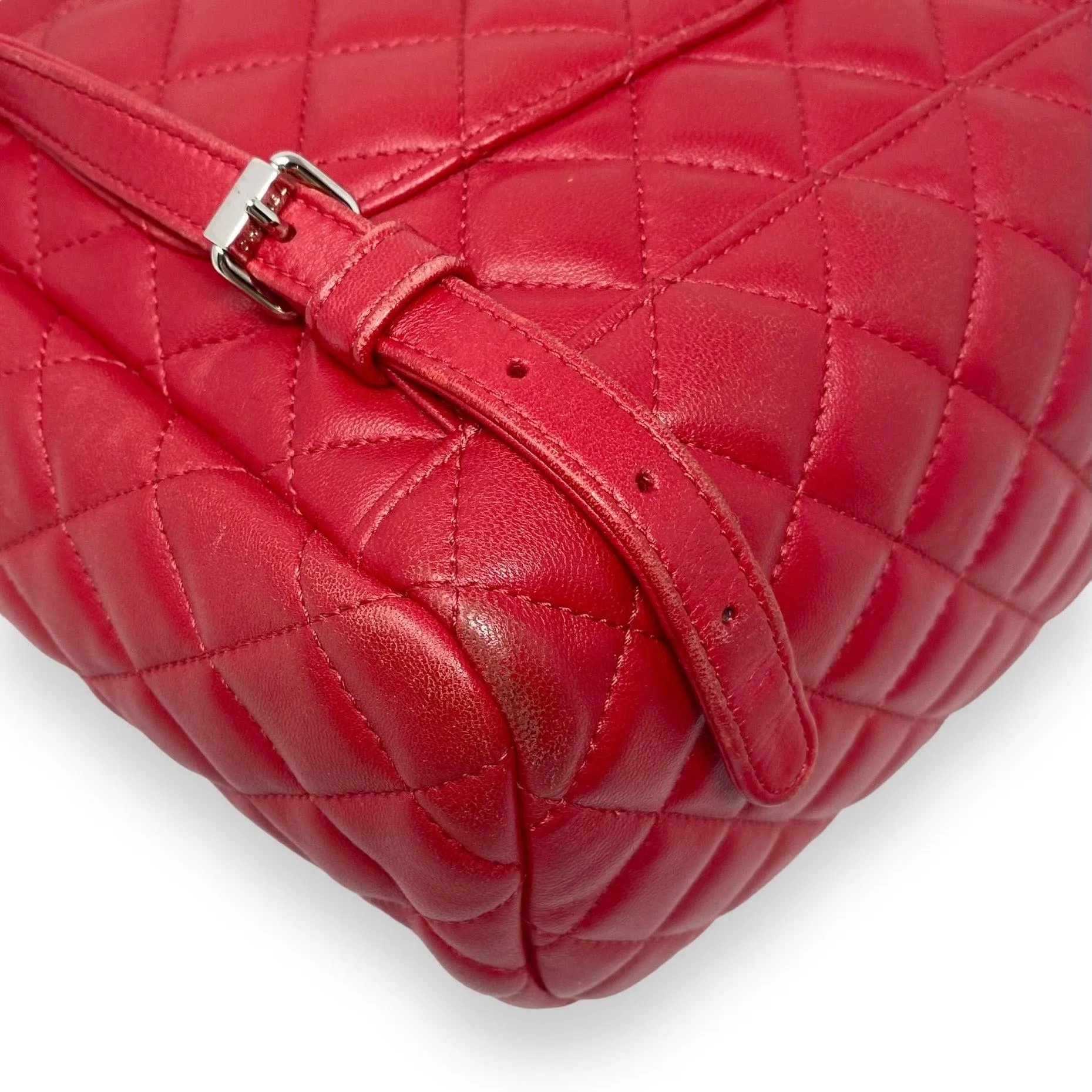 Chanel Red Urban Spirit Backpack