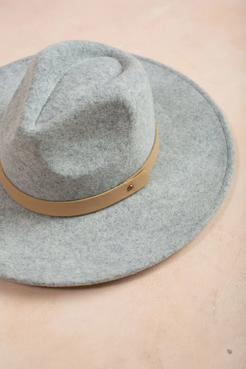 Delaney Heather Gray Hat