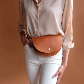 Ester Hip Pack in Caramel Tan