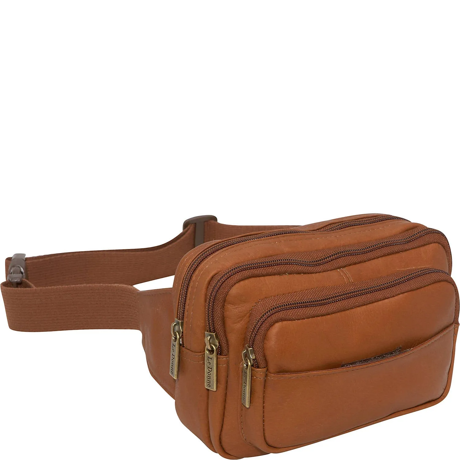 Le Donne LeatherFour Compartment Waist Bag