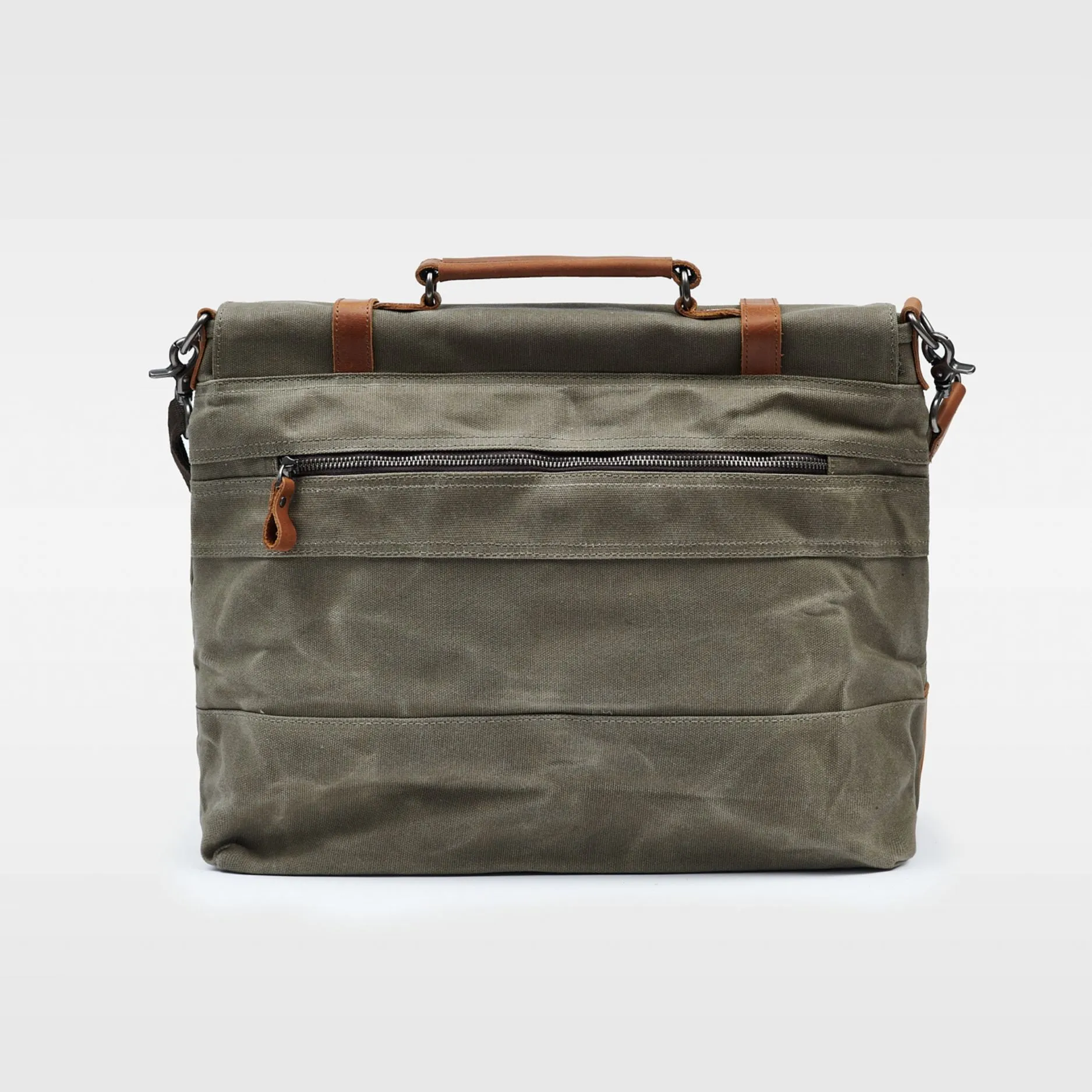 Mersey - Waxed Canvas Messenger Bag