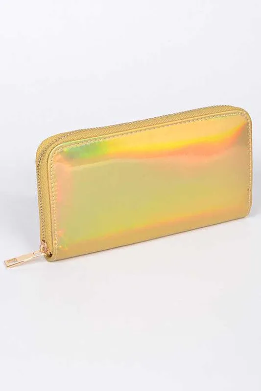 TEEK - Halographic Gold Wallet